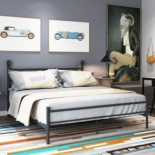 full bed designs white vecelo platform bed framequeenfulltwin size metal beds box spring replacement buy online at overstockcom our best bedroom furniture full bed designs white vecelo platform bed framequeenfulltwin size metal beds box spring replacement buy online at overstockcom our best bedroom furniture